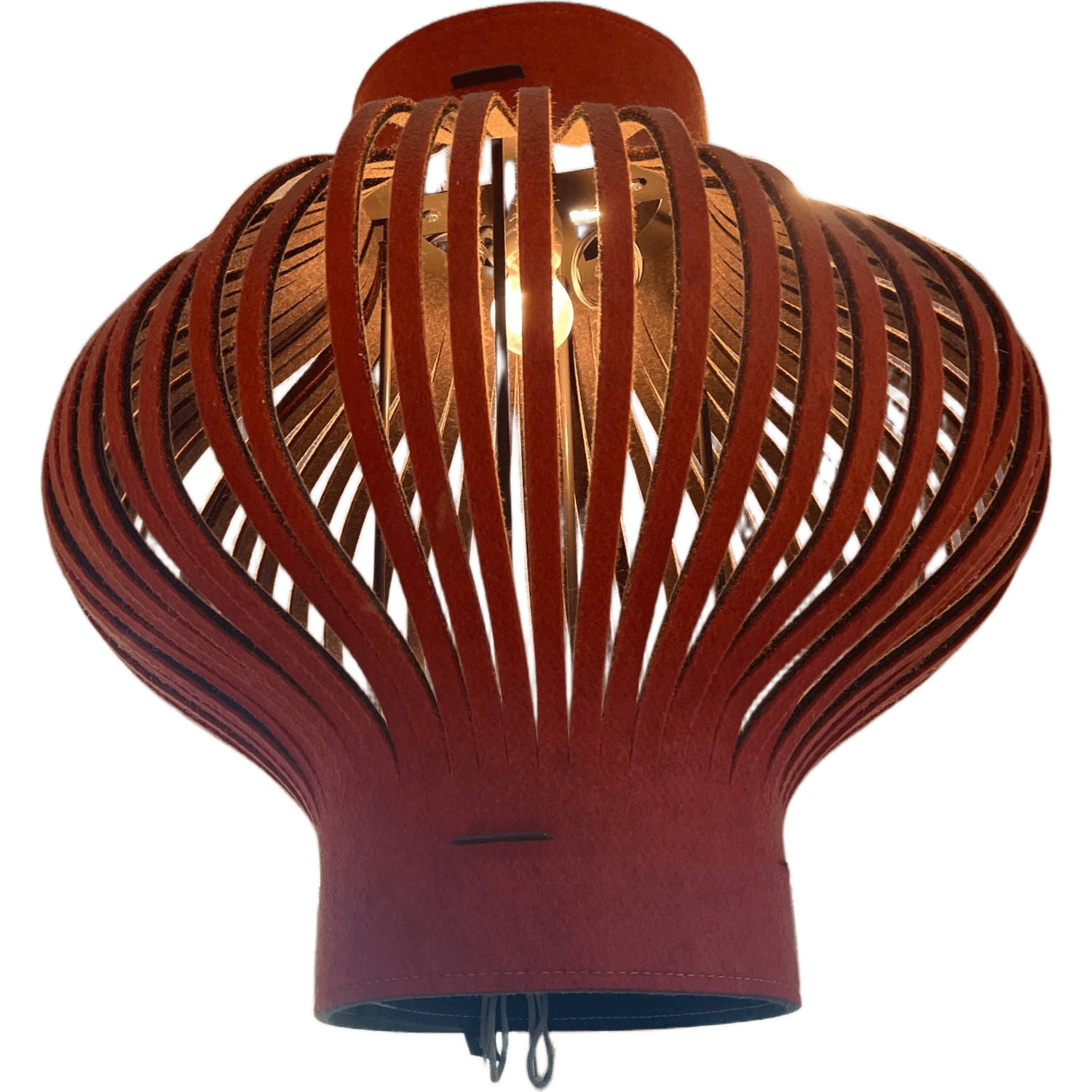 Buzzi Space - BuzziLight Mono Orange Fabric Hanging Lamp product image