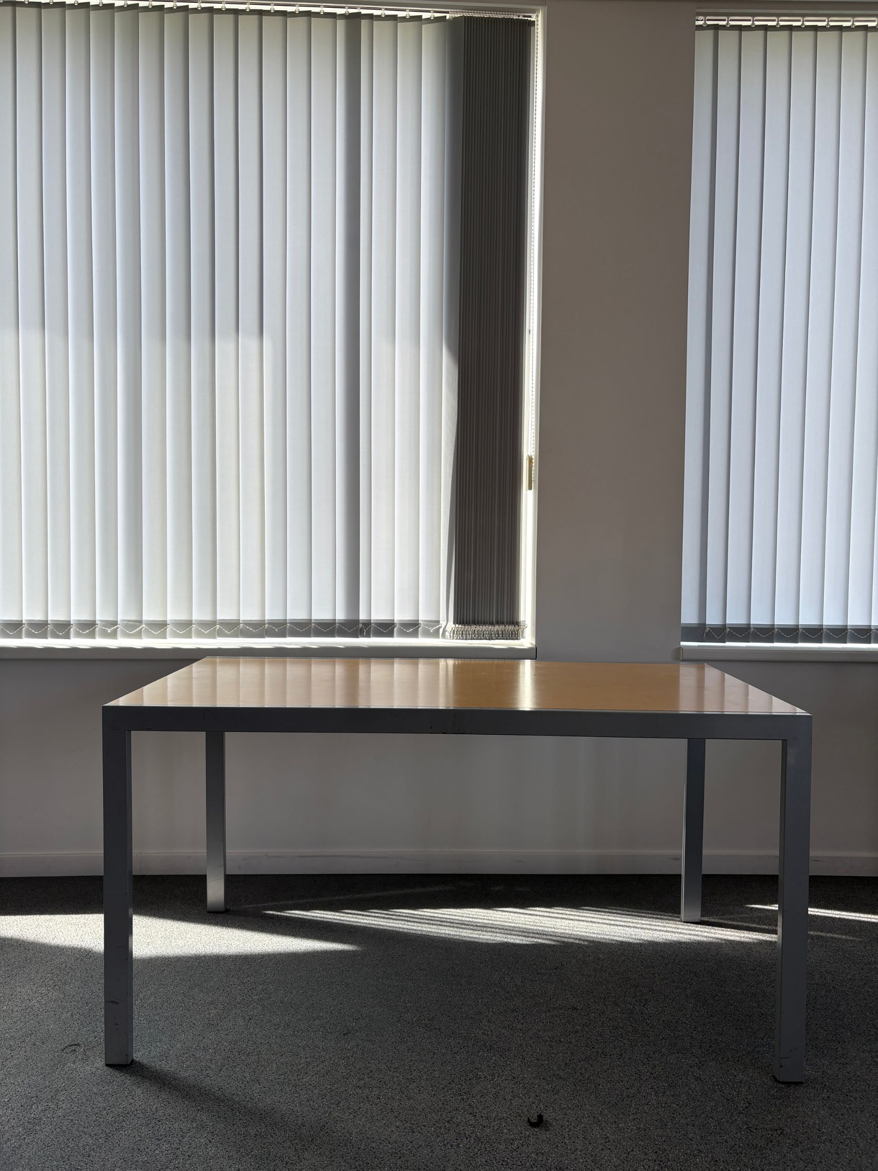 140cm Tan Wood Table product image 1