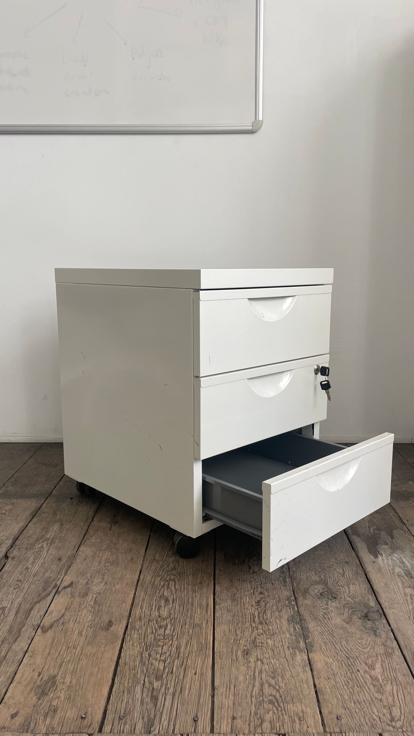IKEA White Metal Drawer Unit product image 1