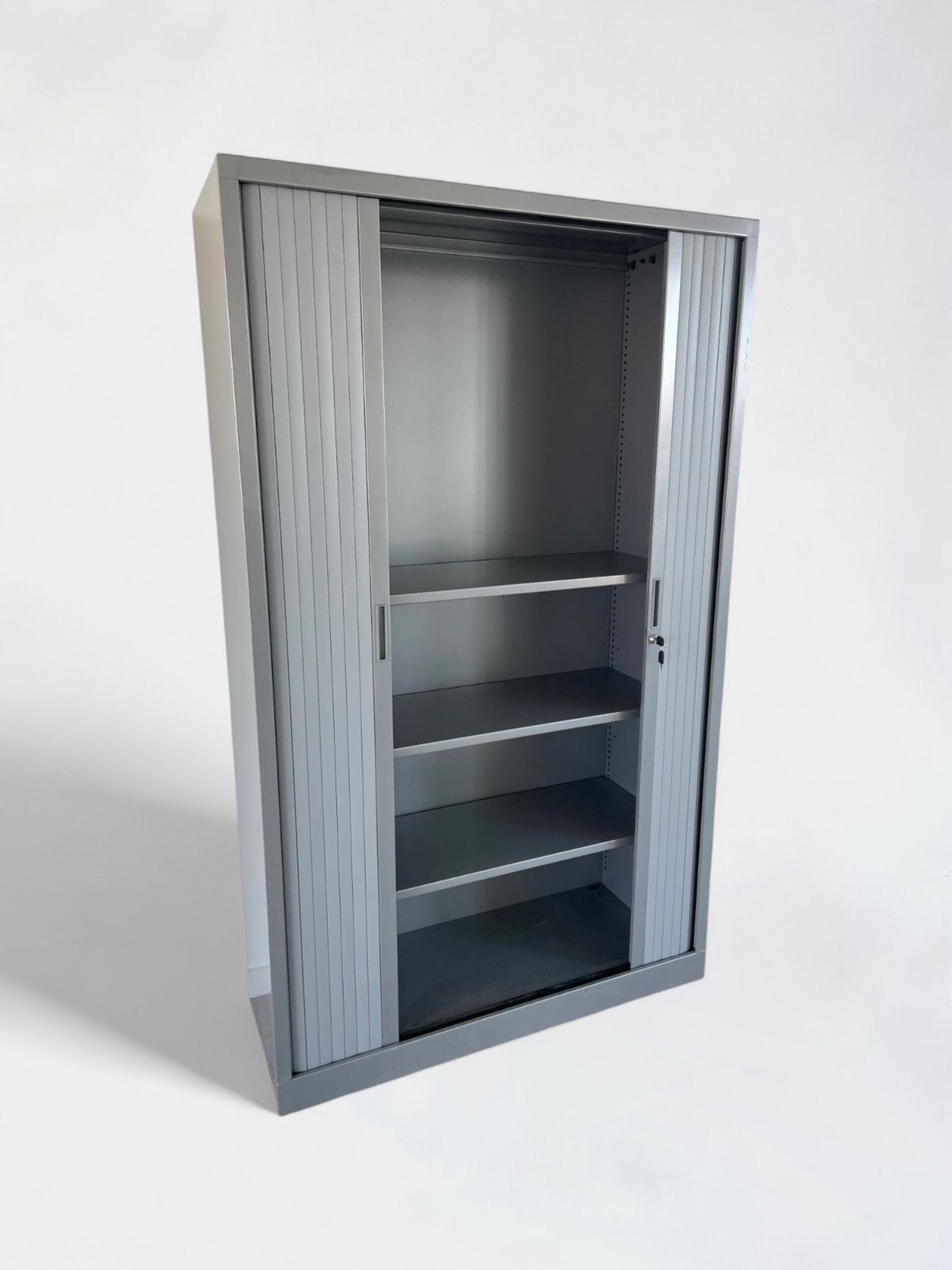 195cm Gray Metal Filing storage with key product image 1
