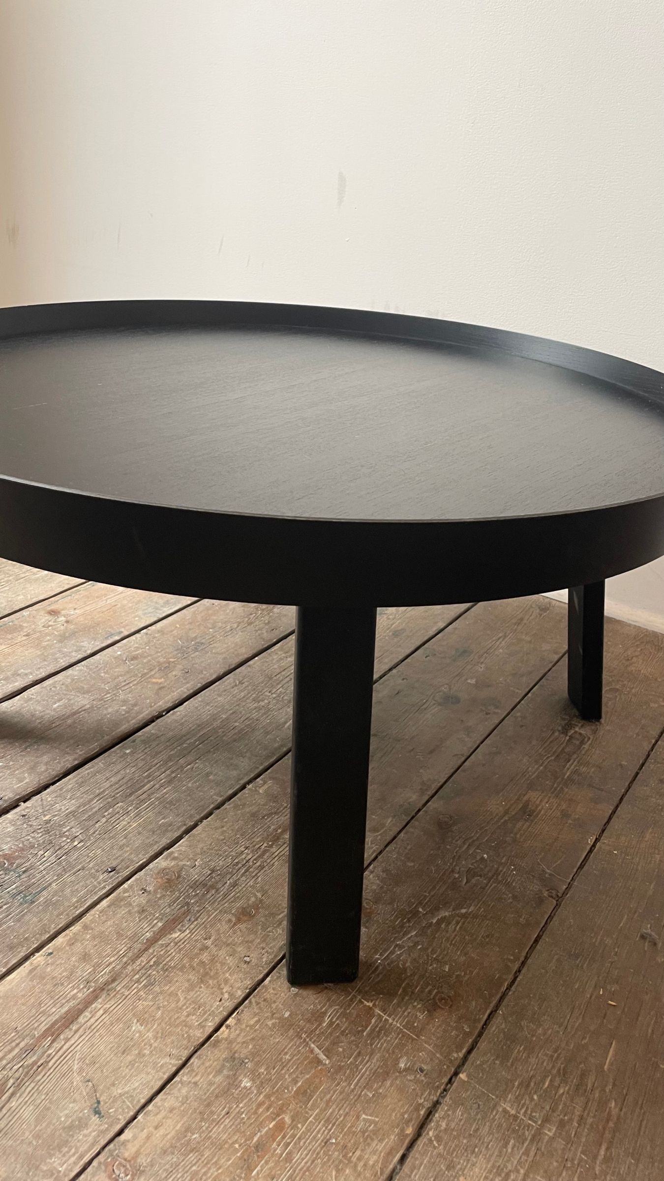 Muuto Black Wood Coffee Table by Thomas Bentzen product image 1
